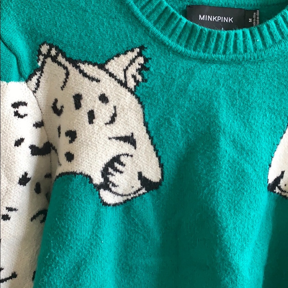 Snow leopard sweater - Picture 6 of 6